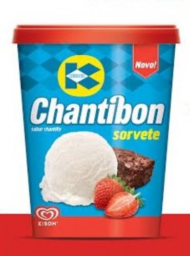 Kibon relana o Chantibon, agora como sorvete