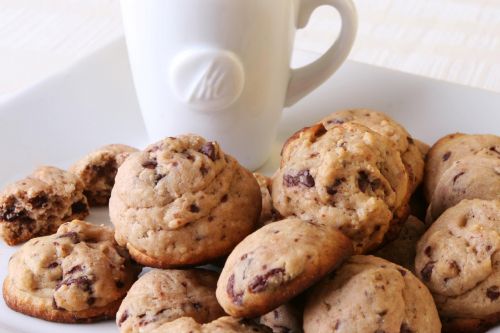 Cookies e caf numa combinao perfeita desde a massa